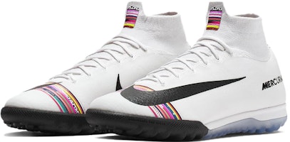 耐吉Mercurial Superfly 6 TF運動舒適防滑耐磨足球鞋 男女同款 白色 Lookbook 耐吉Mercurial Superfly 6 TF運動舒適防滑耐磨足球鞋 男女同款 白色