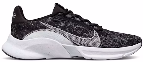 Nike SuperRep Go 3 Flyknit Next Nature 'Black White' DH3394-010 Nike SuperRep Go 3 Flyknit Next Nature 'Black White' DH3394-010