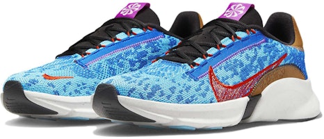 耐克SuperRep Go 3 Next Nature Flyknit '皇家蓝辣椒红' DH3394-401 Lookbook 耐克SuperRep Go 3 Next Nature Flyknit '皇家蓝辣椒红' DH3394-401