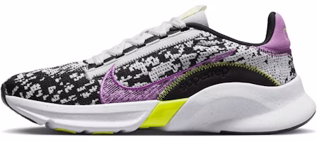 Nike SuperRep Go 3 Next Nature Flyknit 'Platinum Black Fuchsia' DH3394-008 Nike SuperRep Go 3 Next Nature Flyknit 'Platinum Black Fuchsia' DH3394-008