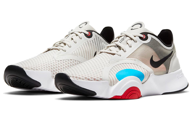 Lookbook Nike SuperRep Go Schoenen Beige/Blauw/''Rood'' CJ0773-005