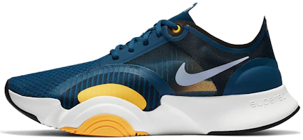 Nike SuperRep Go Training Shoes Blue/Yellow CJ0773-484 Nike SuperRep Go Training Shoes Blue/Yellow CJ0773-484