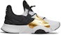 (W) Nike SuperRep Groove 'Putih Emas Logam Coin' CT1248-109