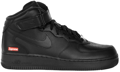 ナイキ Supreme x AF1 Mid "Box Logo" トリプルブラック FZ8784-001 Buy ナイキ Supreme x AF1 Mid "Box Logo" トリプルブラック FZ8784-001