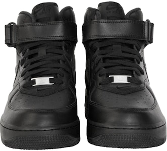 ナイキ Supreme x AF1 Mid "Box Logo" トリプルブラック FZ8784-001 Order ナイキ Supreme x AF1 Mid "Box Logo" トリプルブラック FZ8784-001