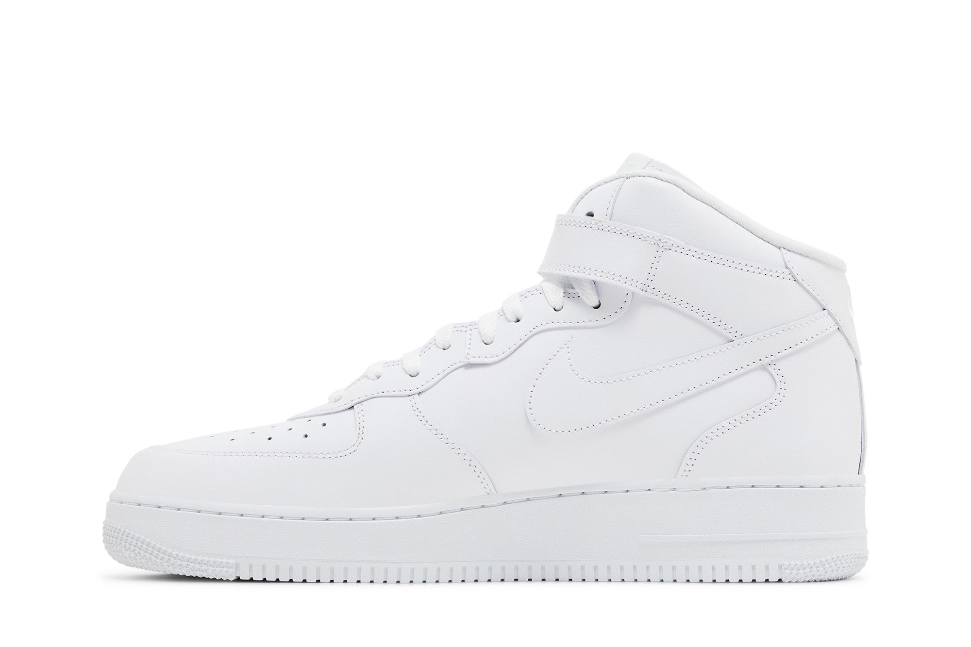 Lookbook ナイキ Supreme x AF1 Mid "Box Logo" トリプルホワイト FZ8784-100
