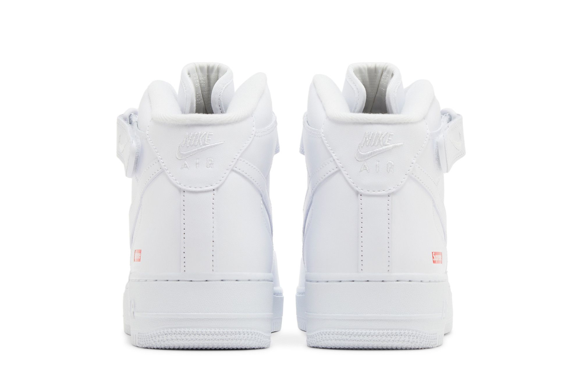 Details for ナイキ Supreme x AF1 Mid "Box Logo" トリプルホワイト FZ8784-100