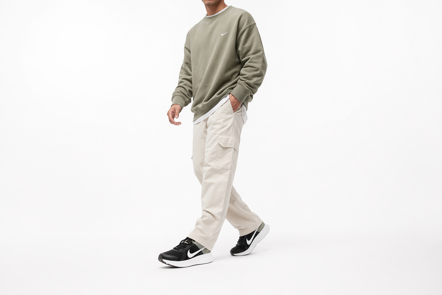 Order 耐吉 Run Swift 2 減震耐磨 低筒 跑步鞋 男款 灰黑色