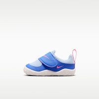 (Infant) Nike Swoosh 1 Essential Medium Blue/Hydrogen Blue/Summit White/Pink Glow HV5043-402 (Infant) Nike Swoosh 1 Essential Medium Blue/Hydrogen Blue/Summit White/Pink Glow HV5043-402