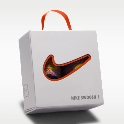 Nike Swoosh 1 Azul Glaciar/Azul Cristal/Naranja Total/Oro Topacio FB3244-406 1