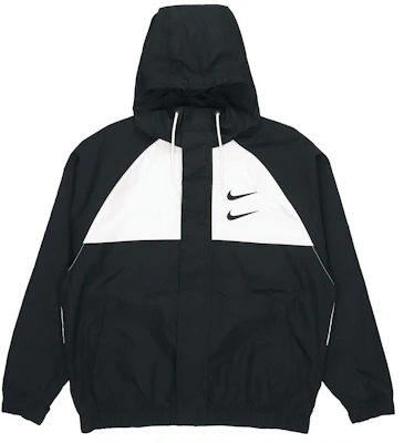 Nike Swoosh Double Hook Jaket Anti Angin Bertudung Musim Semi Warna Hitam DJ9647-011 Buy Nike Swoosh Double Hook Jaket Anti Angin Bertudung Musim Semi Warna Hitam DJ9647-011