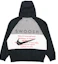 Lookbook Nike Swoosh Double Hook Jaket Anti Angin Bertudung Musim Semi Warna Hitam DJ9647-011