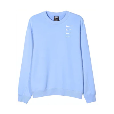 Nike Swoosh Gradient Crewneck Sweatshirt Light Blue DA3193-431