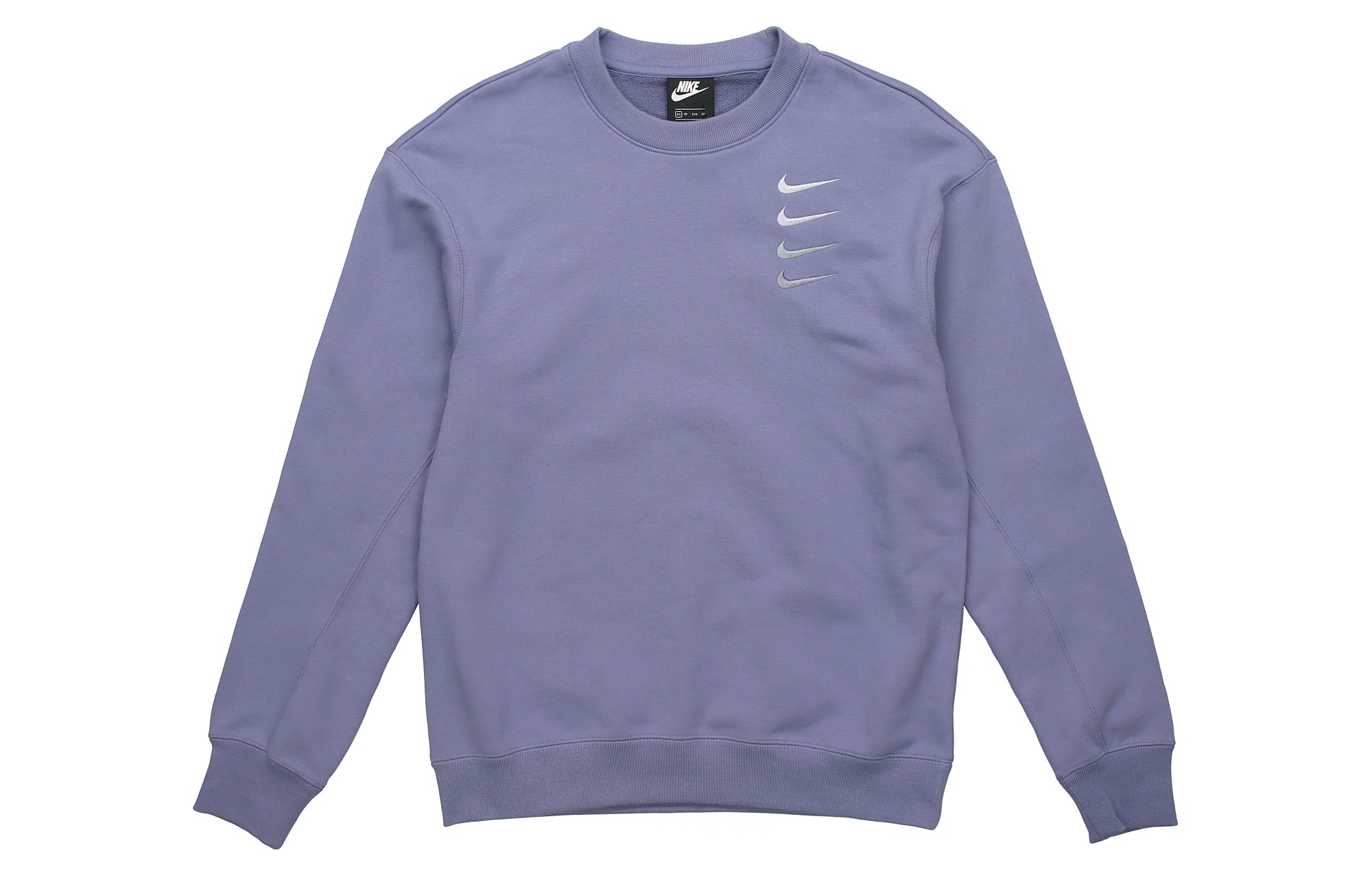 Order Nike Swoosh Gradient French Terry Crewneck Sweatshirt Indigo Blue DB9408-412