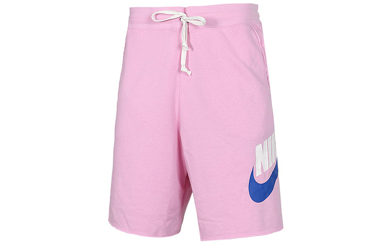 Nike Swoosh Logo Loose Fit Breathable Running Shorts Pink AR2376-629