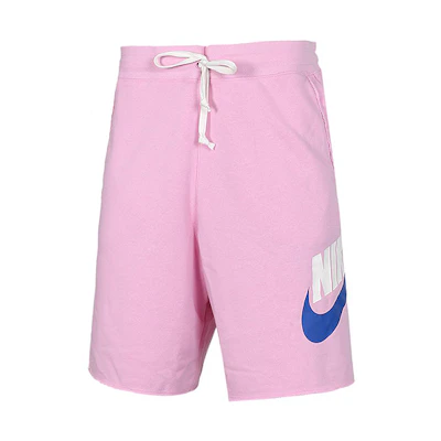 Nike Swoosh Logo Loose Fit Breathable Running Shorts Pink AR2376-629