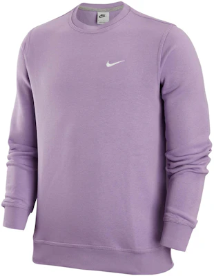 Nike Swoosh Logo Purple Crewneck Pullover Sweatshirt Long Sleeve 916609-589 Buy Nike Swoosh Logo Purple Crewneck Pullover Sweatshirt Long Sleeve 916609-589