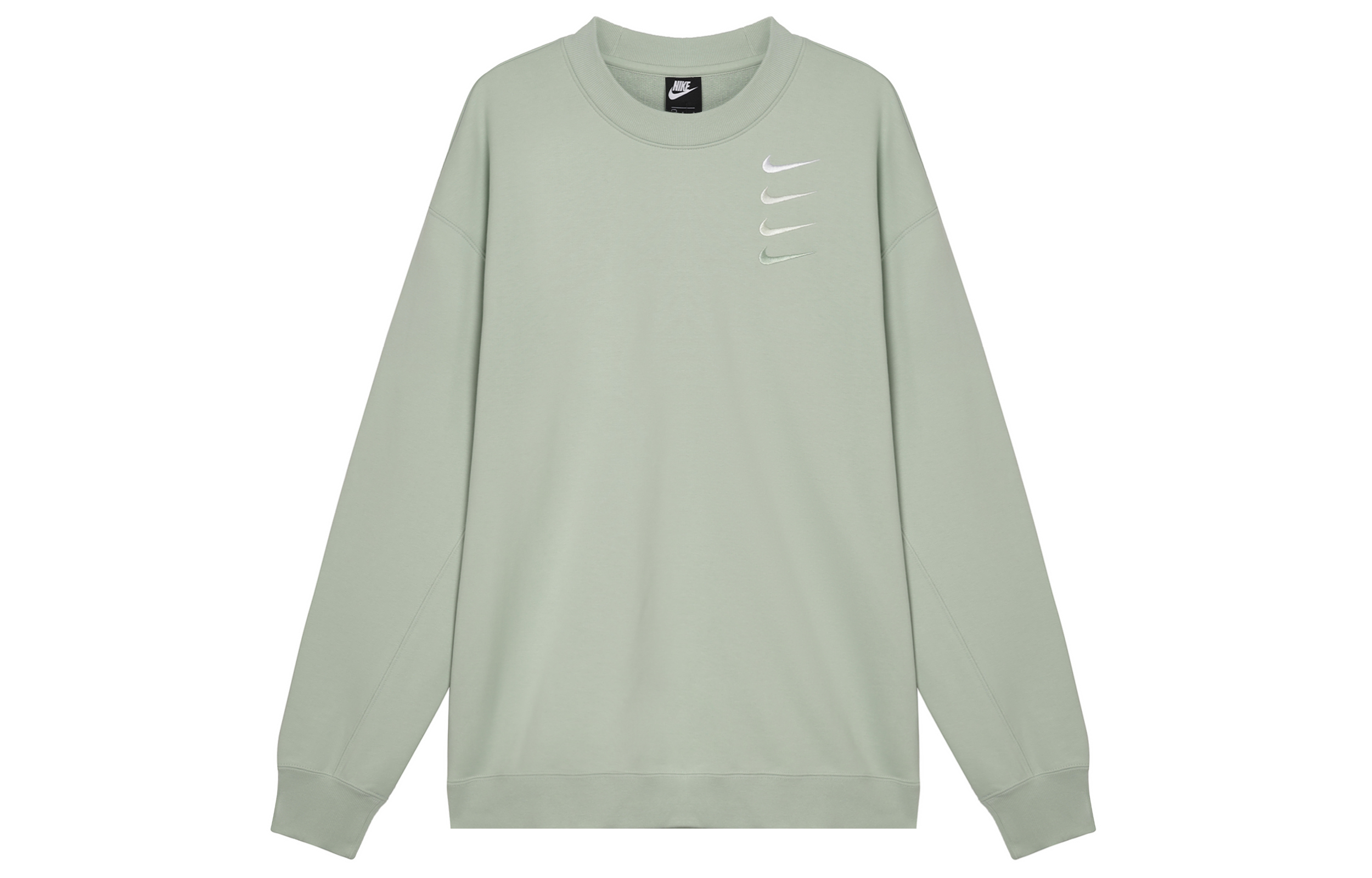 Nike Swoosh Vintage Gradient Pullover Sweatshirt Light Green DA3193-330