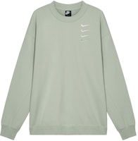 Nike Swoosh Vintage Gradient Pullover Sweatshirt Light Green DA3193-330 Nike Swoosh Vintage Gradient Pullover Sweatshirt Light Green DA3193-330
