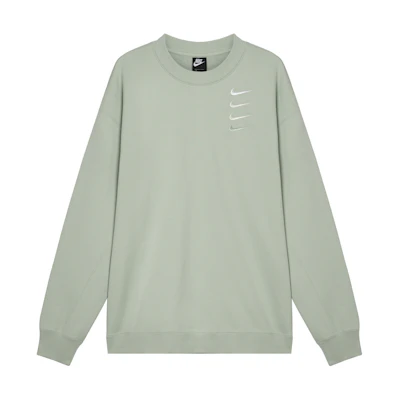 Nike Swoosh Vintage Gradient Pullover Sweatshirt Light Green DA3193-330