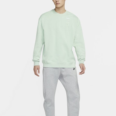 ナイキ スウッシュ ヴィンテージ グラデーション プルオーバー スウェット ライトグリーン DA3193-330 Details for ナイキ スウッシュ ヴィンテージ グラデーション プルオーバー スウェット ライトグリーン DA3193-330