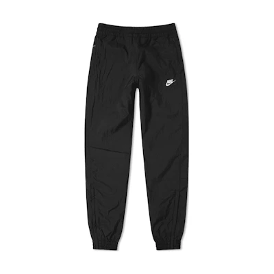 Nike Swoosh Woven Pants Black Retro Casual Track Pants EU Exclusive Black AJ2300-010