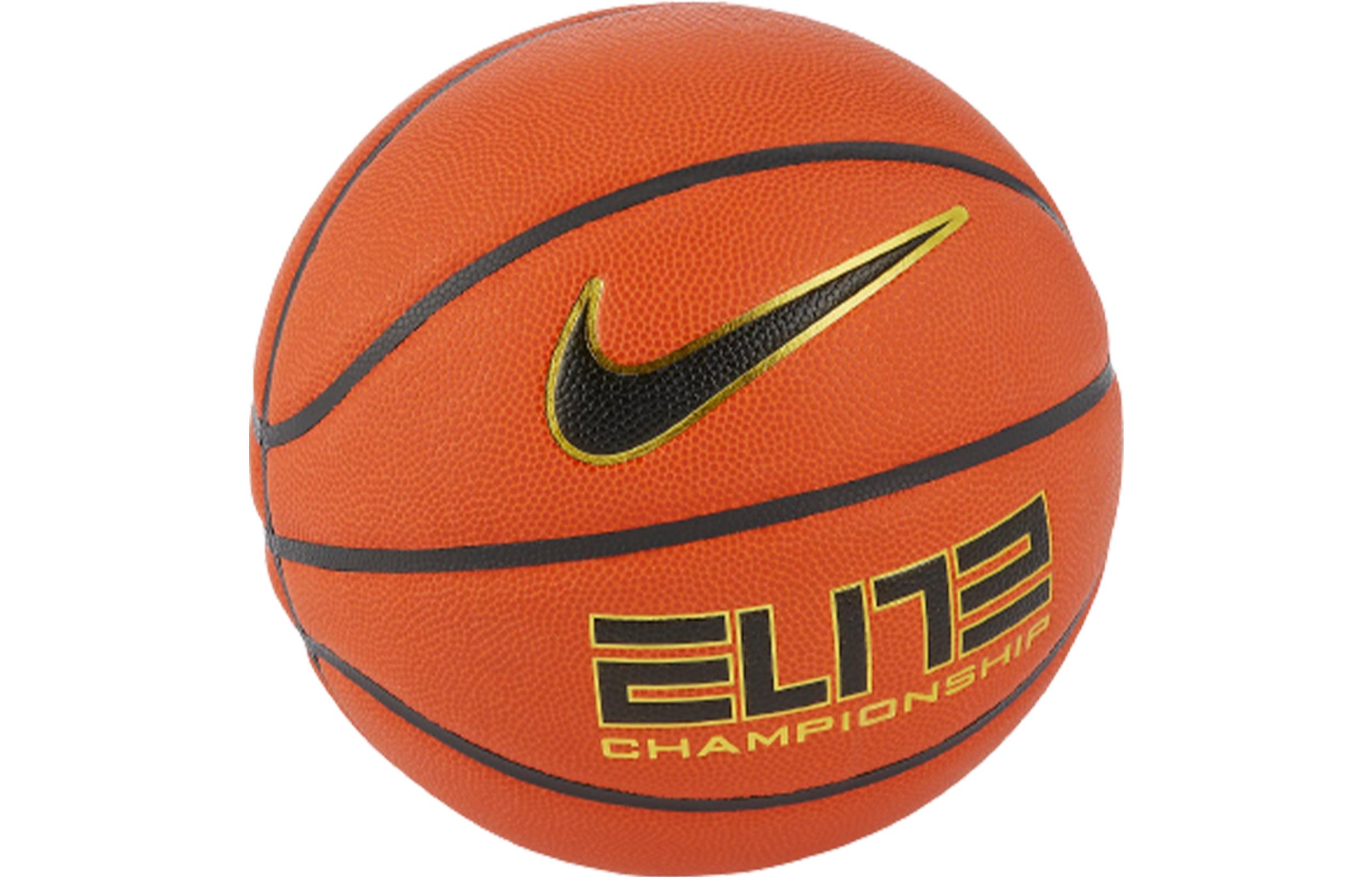 Nike Synthetic Leather Basketball Durable Non-Slip High Bounce Orange Size 7/6 Training N1002487-878