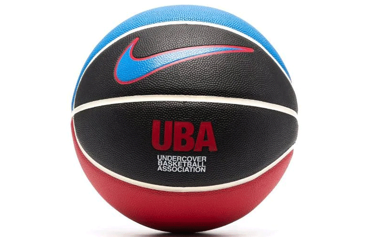 Lookbook 나이키 합성가죽 농구공 레드/블랙/블루 7호 내구성 & 미끄럼방지 DA2426-026