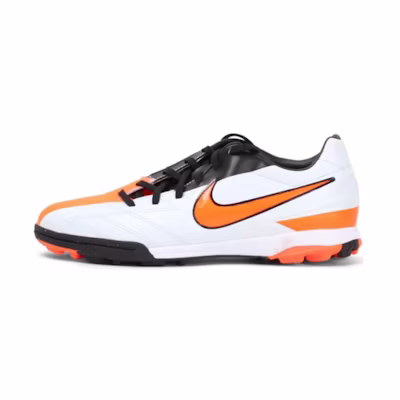 Nike T90 IV IC White Orange 'White Black'