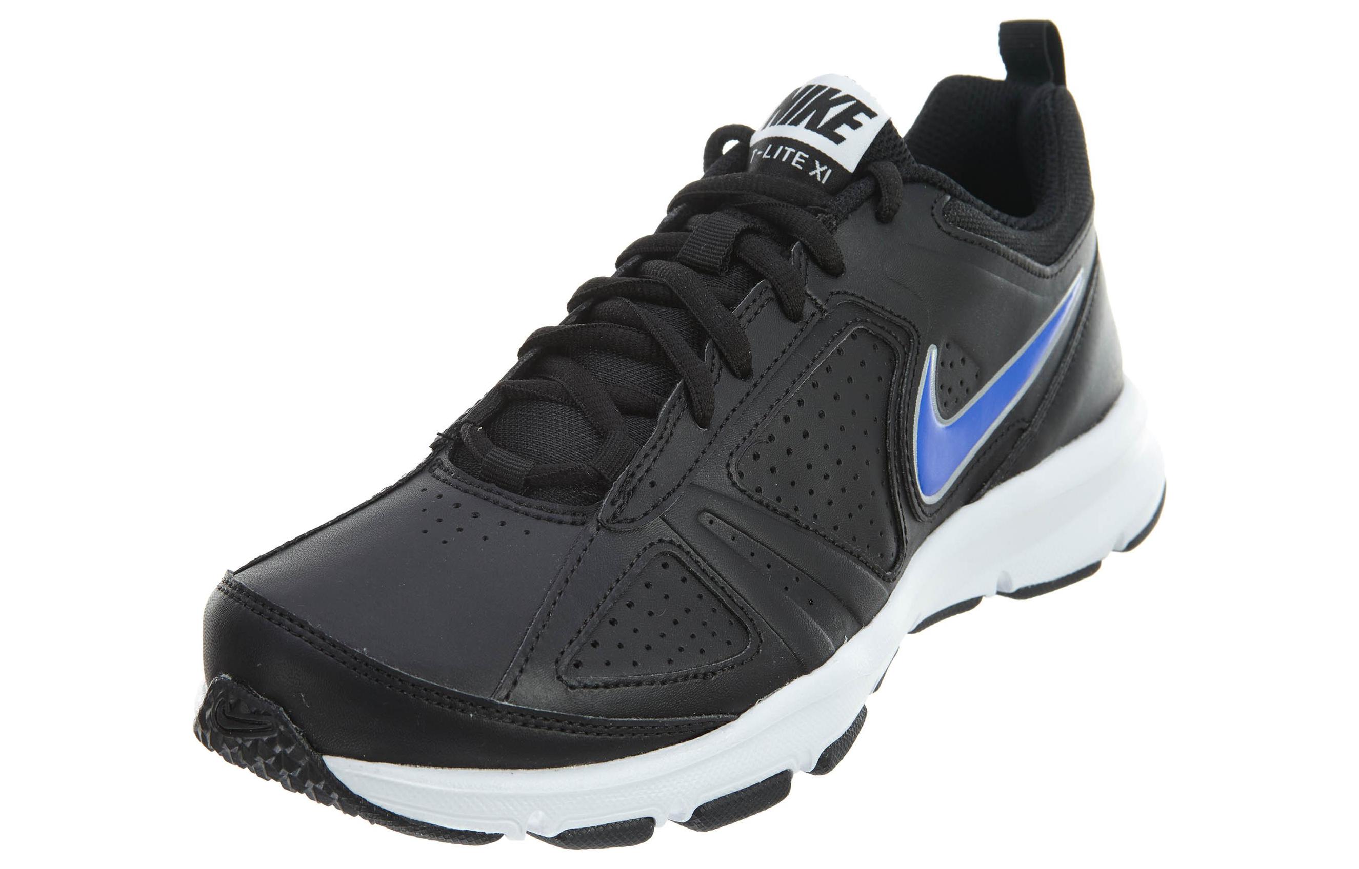Lookbook 耐克 T-Lite Xi 运动鞋 黑色/竞速蓝/白色/金属银 616547-028
