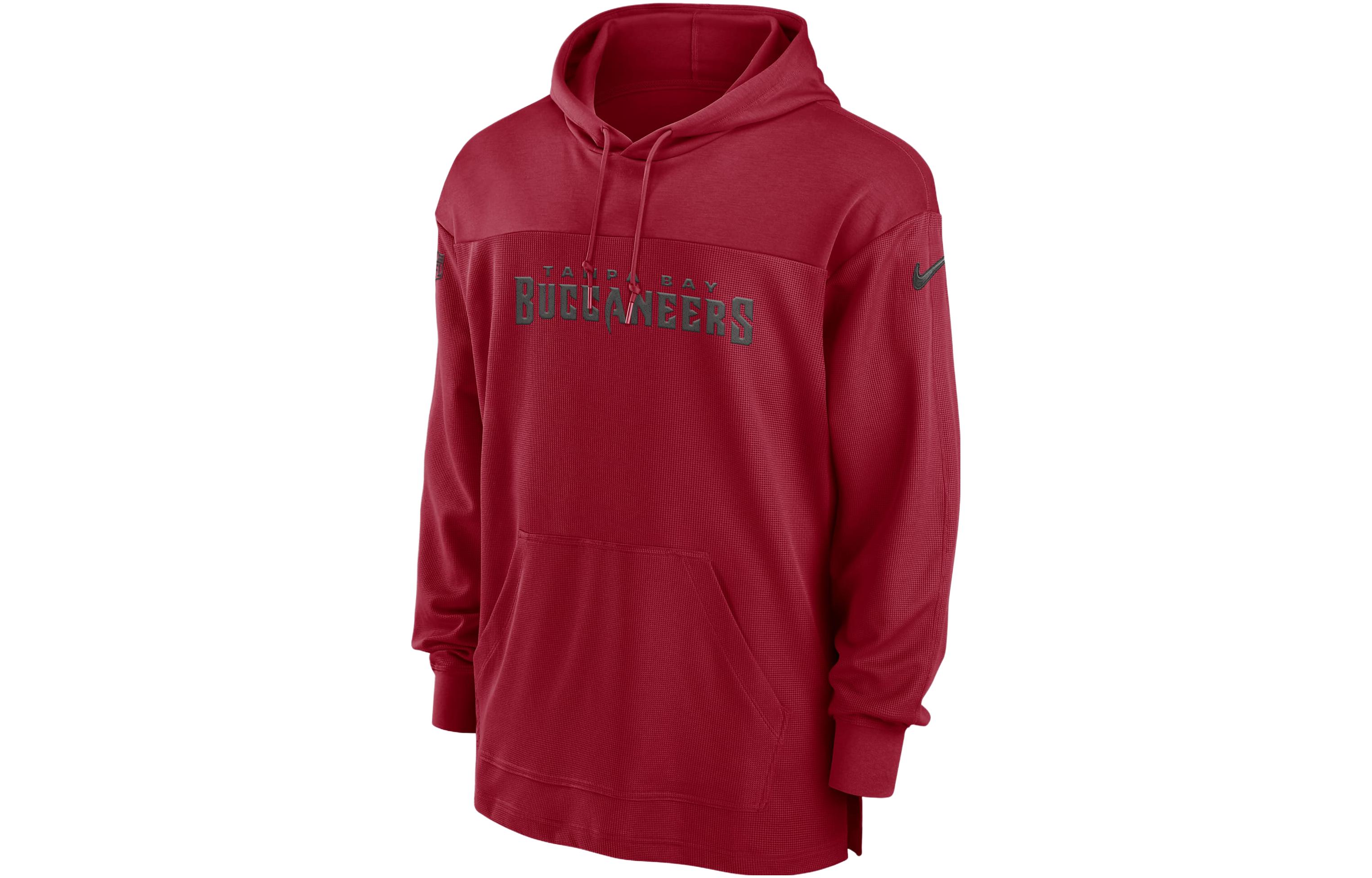 Nike Tampa Bay Buccaneers Sideline Logo Embroidered Red Sweatshirt 00MO6DL8B-BVK
