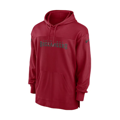 Nike Tampa Bay Buccaneers Sideline Logo Embroidered Red Sweatshirt 00MO6DL8B-BVK
