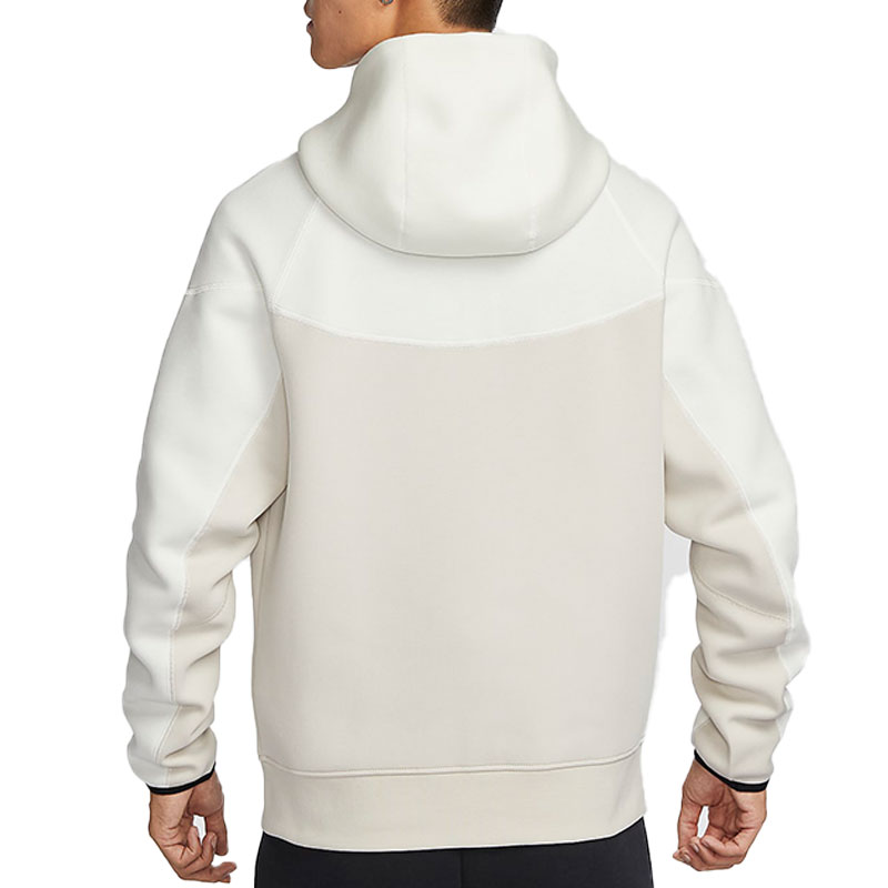 Shop Chaqueta Nike TCH Fleece Full-Zip Hoodie Colorblock Casual Caqui. FB7922-104