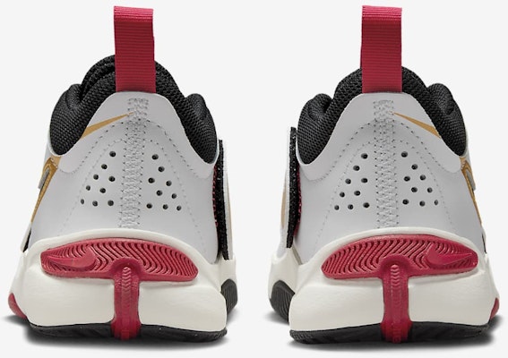 (Preschool) Nike Team Hustle D 11 'White Metallic Gold' DV8994-104 Details for (Preschool) Nike Team Hustle D 11 'White Metallic Gold' DV8994-104