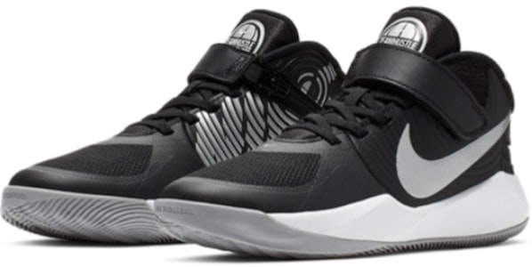 (JR) Nike Team Hustle D 9 FlyEase '黑灰白' BV2952-001 Lookbook (JR) Nike Team Hustle D 9 FlyEase '黑灰白' BV2952-001