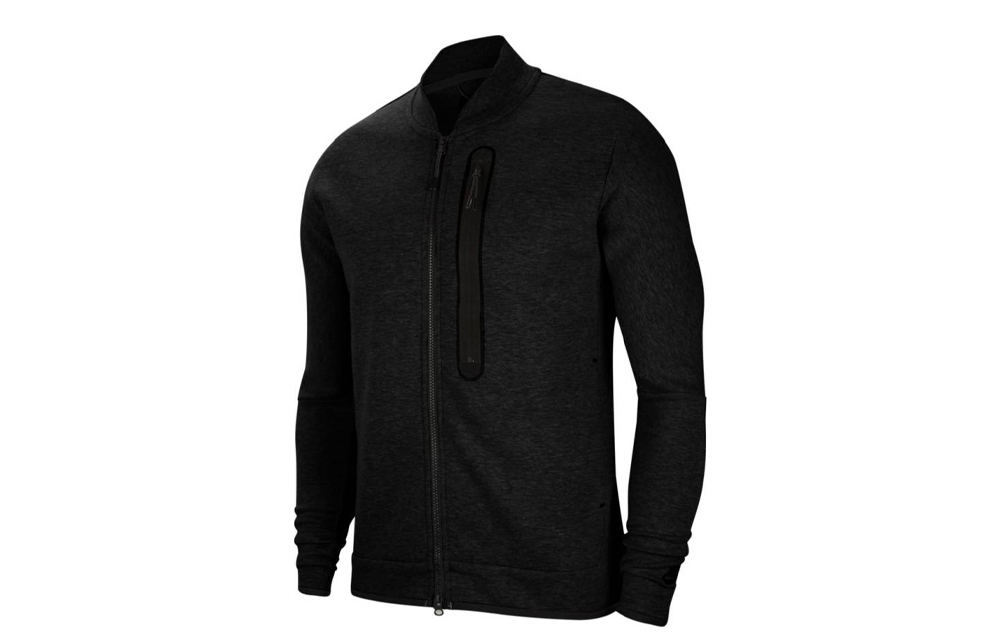 Nike Tech Fleece Black Casual Full-Zip Jacket CZ1797-010