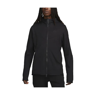 Nike Tech Fleece Lightweight Double-Zip Hoodie Jacket Black DX0822-010