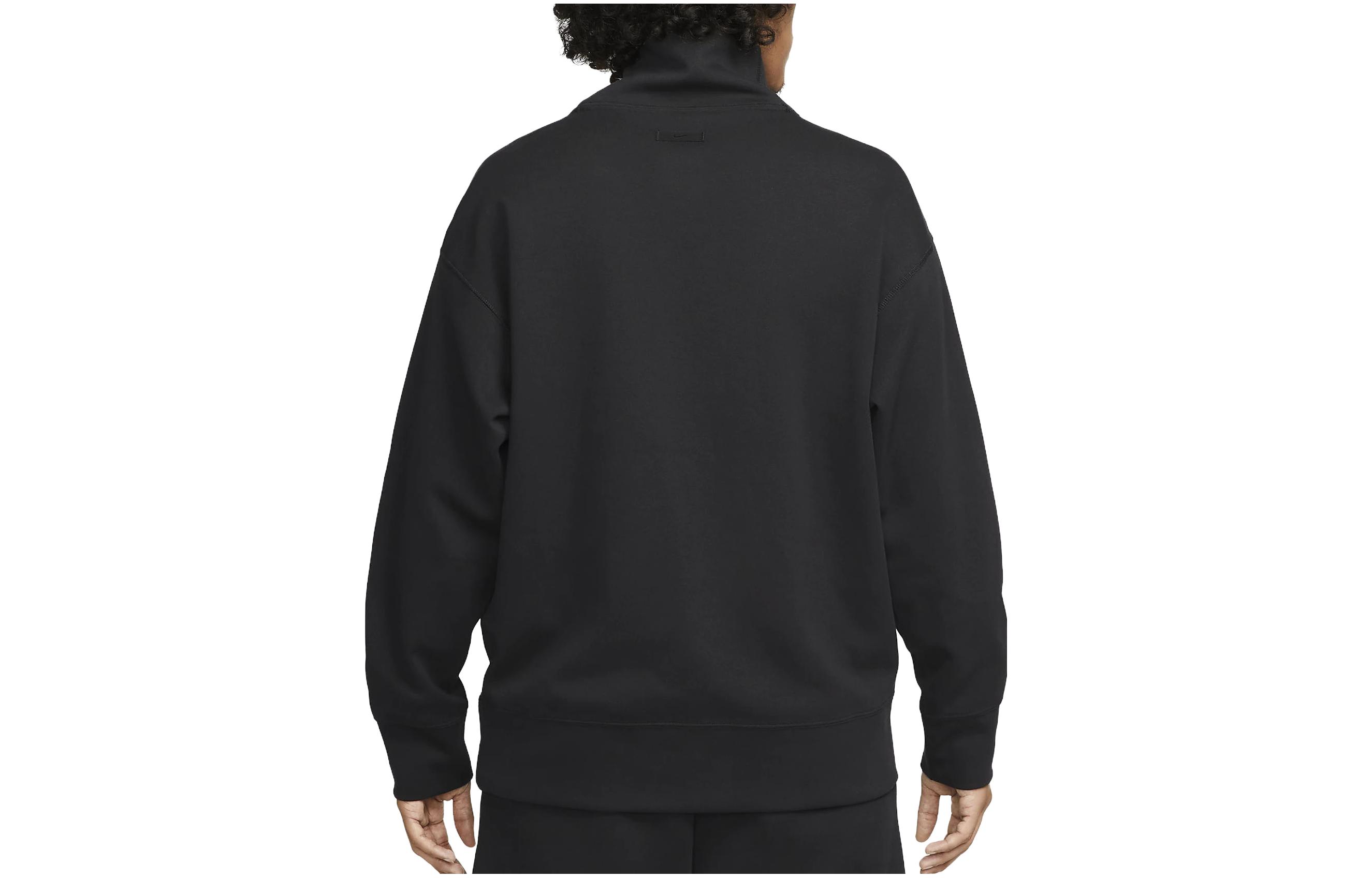 Lookbook 耐克高领科技抓绒卫衣黑色款 FB8170-010