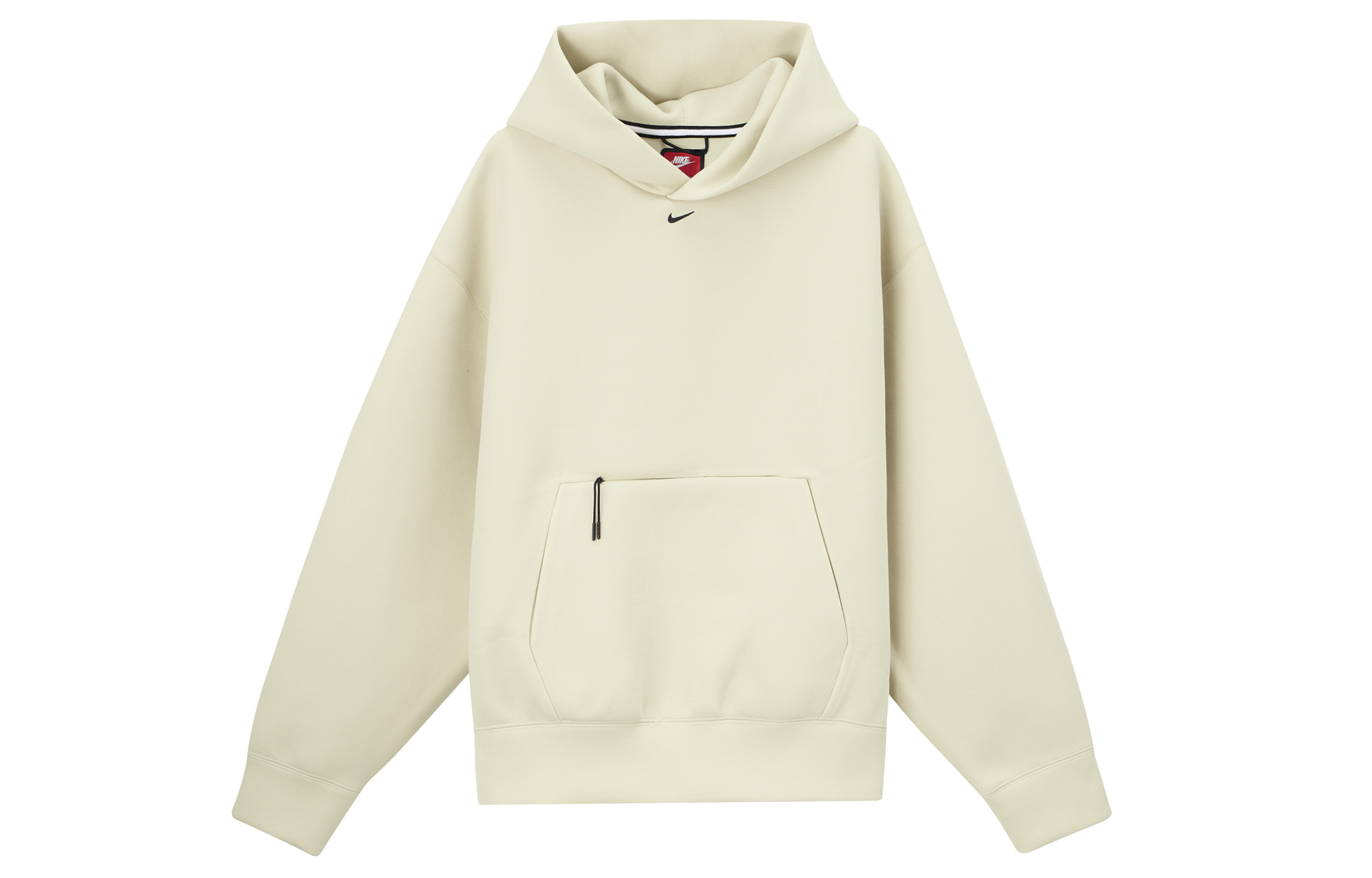 Nike Tech Fleece Solid Knit Hoodie Light Khaki/Black HM9790-234