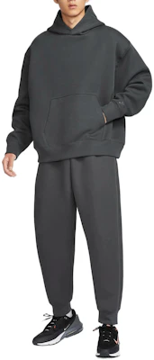 Nike Tech Reimagined Knit Loose-Fit Sweatshirt Coal Black FZ0745-060 Details for Nike Tech Reimagined Knit Loose-Fit Sweatshirt Coal Black FZ0745-060