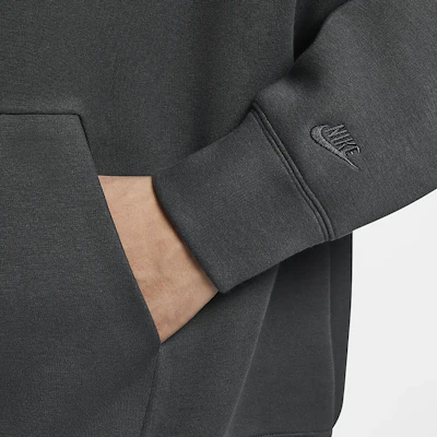 Nike Tech Reimagined Knit Loose-Fit Sweatshirt Coal Black FZ0745-060 1