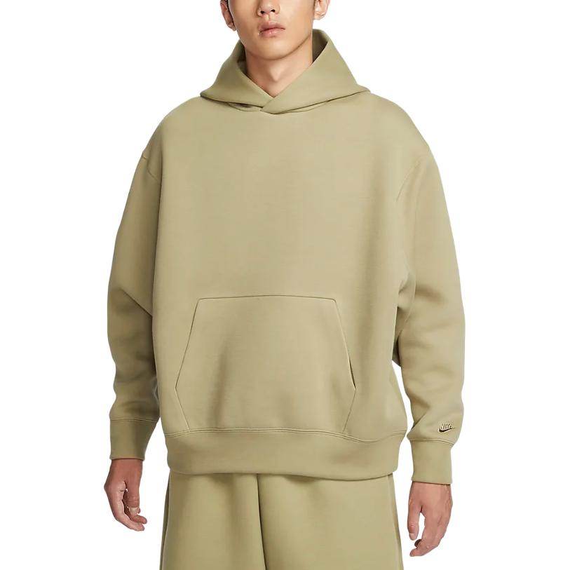 Nike Tech Reimagined Olive Green Pullover Hoodie FZ0745-276