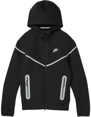 Nike Tech Windrunner 黑色條紋拼接全拉鍊外套. FZ0754-010 Order Nike Tech Windrunner 黑色條紋拼接全拉鍊外套. FZ0754-010