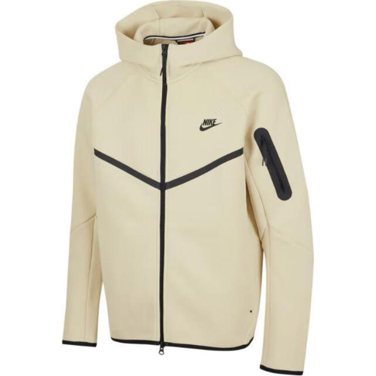 Nike Tech Windrunner Beige Long-Sleeve Jacket - Stylish & Comfortable HV0950-234