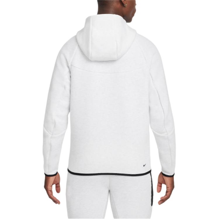 Lookbook Nike Tech Zip-Up Fashion Hoodie Jacket  White HV0949-051