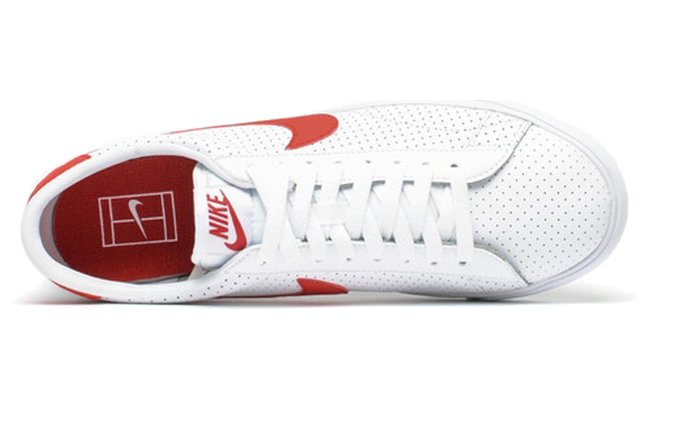 Shop Nike Tennis Classic AC Rot Weiß Sneakers 377812-120