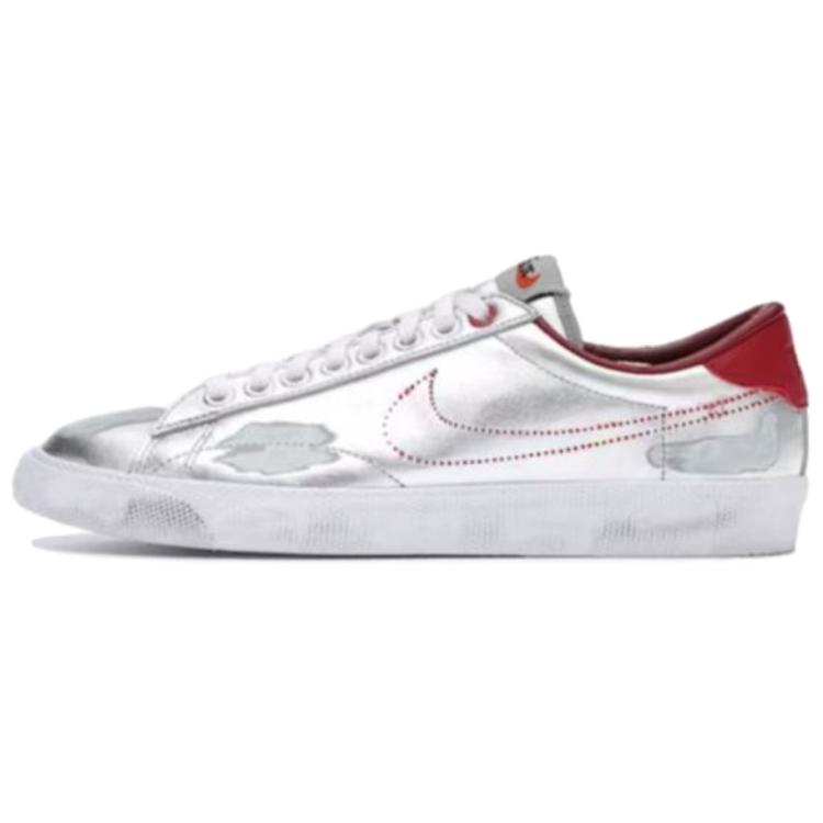 Nike Tennis Classic AC TZ Museum Edition Silver Low-Top Casual Sneakers 515019-001