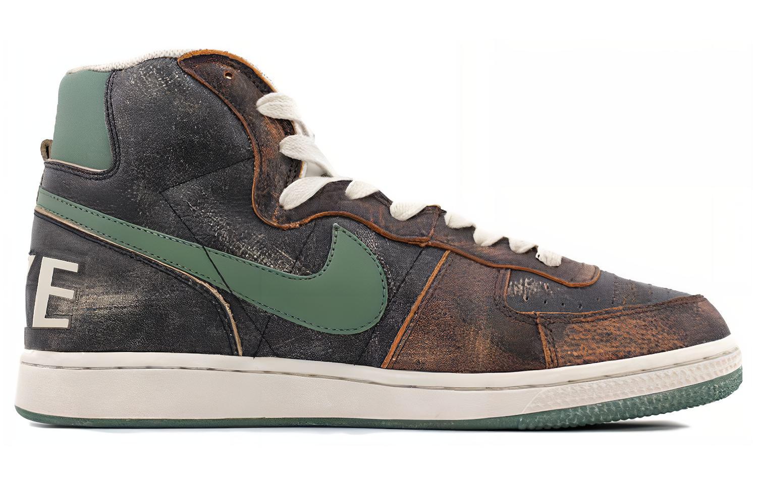 Order Nike Terminator High Premium 減震防滑 高筒 復古籃球鞋 男款 黑綠