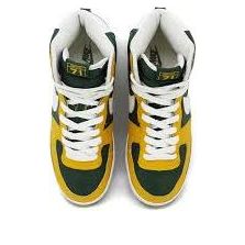 Lookbook Nike Terminator High 2004 'Seattle Supersonics' Lelaki Wanita Sneakers Retro. 307147-131