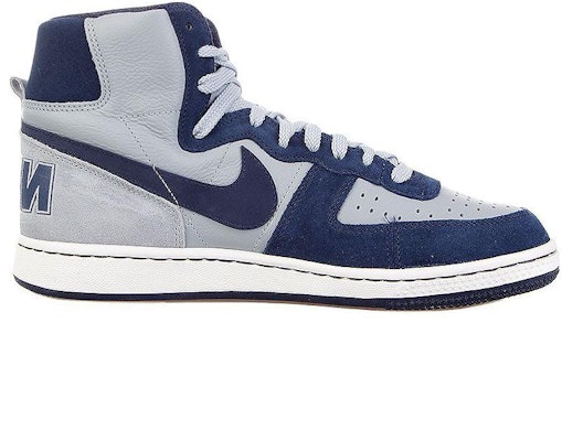 Nike Terminator High Vintage 'Georgetown' Lelaki Wanita Sneakers 318677-001 Order Nike Terminator High Vintage 'Georgetown' Lelaki Wanita Sneakers 318677-001